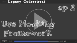 Legacy Code use a Mocking Framework